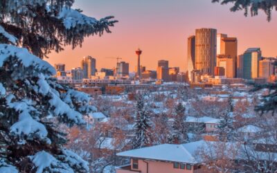 Winter Sunrise in Calgary